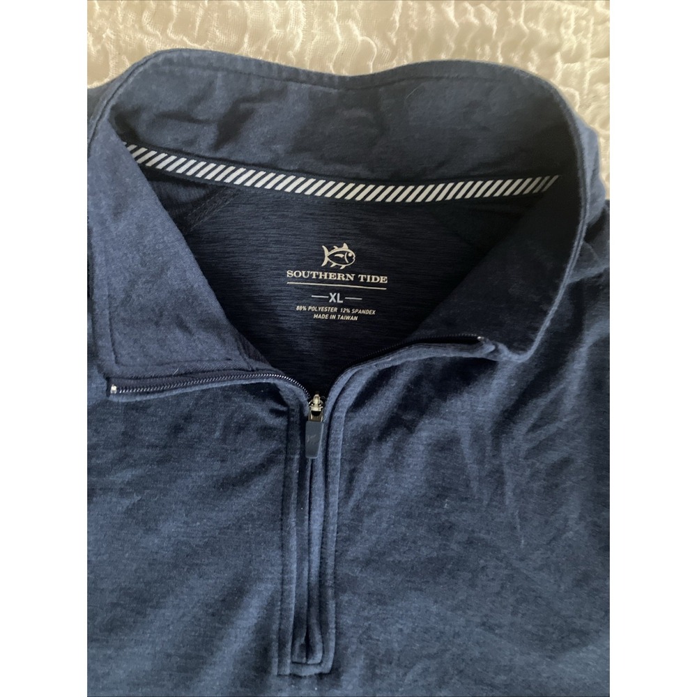 Southern Tide Pullover Mens X-Large XL Tide To Trail 1/4 Zip Stretch Performance
